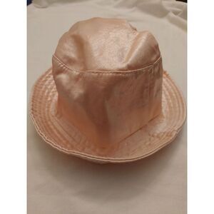 Girls Pink Frosted Bucket Hat.